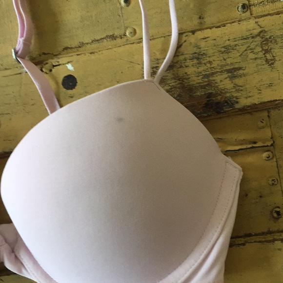 GILLY HICKS PUSH UP BRA PLUNGE LT PINK 32C - Picture 8 of 8